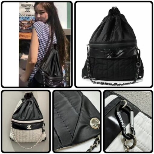 Chanel Coco sport drawstring backpack - Image 2