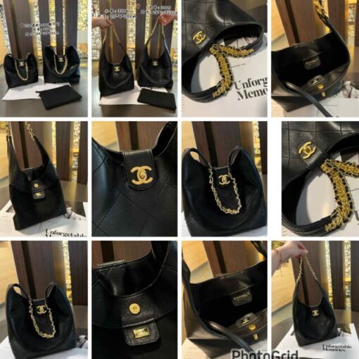 25 Chanel Leather Hobo