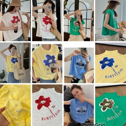 45R Print Tee