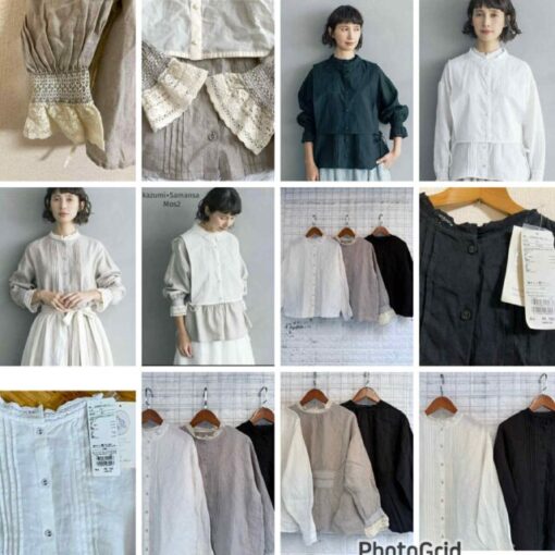 sm2 linen lace shirt