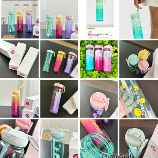 New col: Lululemon Back to Life water bottle 