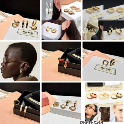 Miu earrings 118120