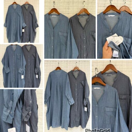 QTUME Denim skirt