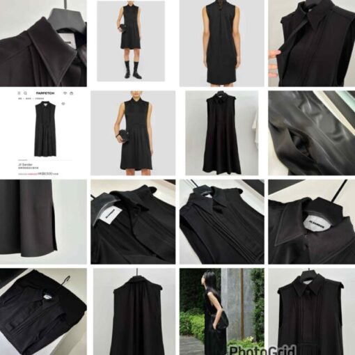 JIL SANDER Silk tank one piece 
