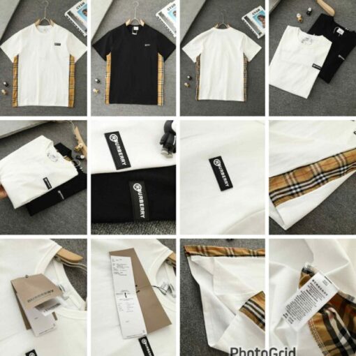 Burberry Vintage side checked tee unisex 
