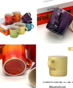 Le Creuset   *彩虹macaron 陶瓷杯350ml 6隻*