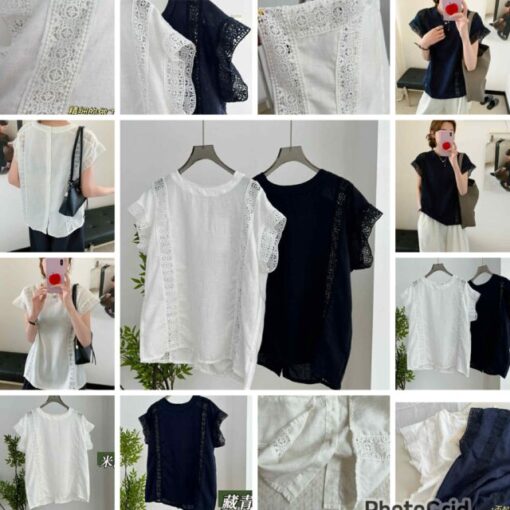KR Lace crochet top