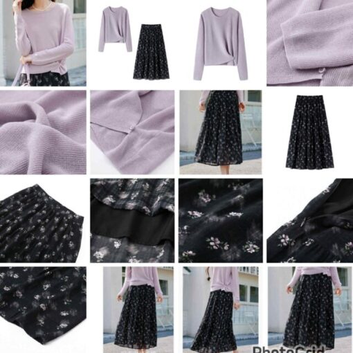 KP Floral skirt