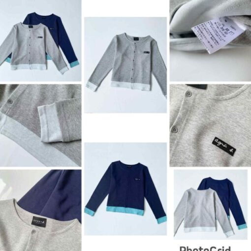 Agnes.B bi col cardigan 