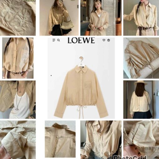 LOEWE embroidery logo outer