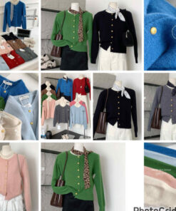 KR Gold button cardigan （ rmk colour)