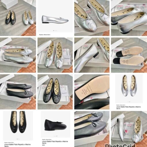 Repetto & Marine Serre ballerina