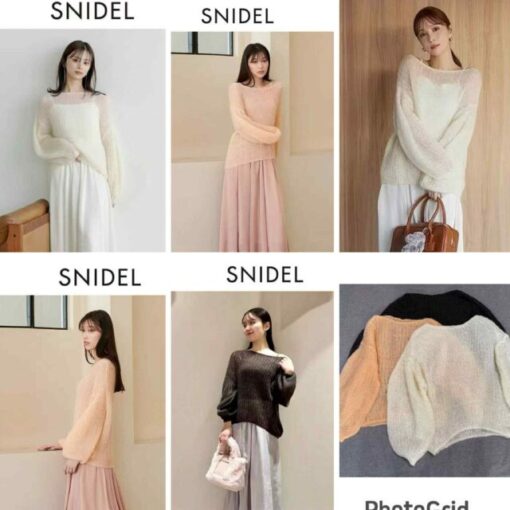 Snidel knit pullover 