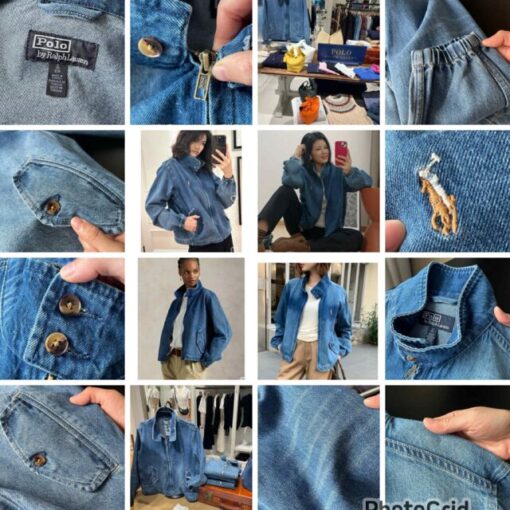Ralph Lauren Embroidery Logo Denim Jacket