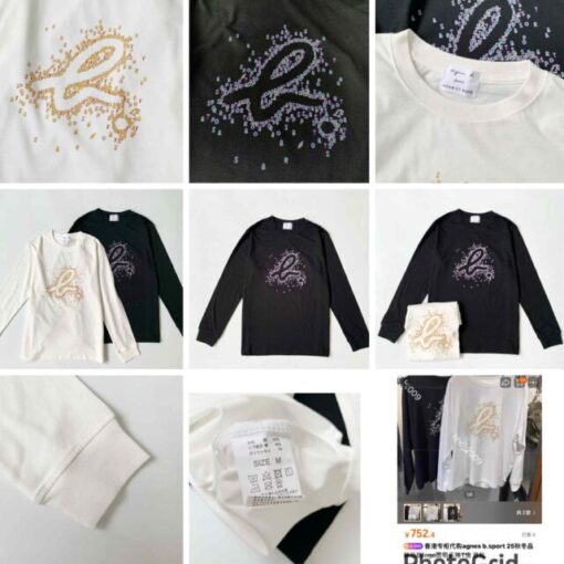 agnes b.sport logo long tee