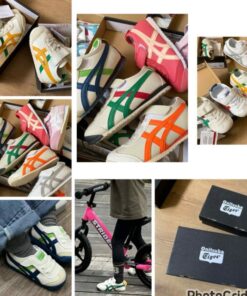 Tiger sneakers 魔術貼彈力帶 中小童 ( rmk color & size)