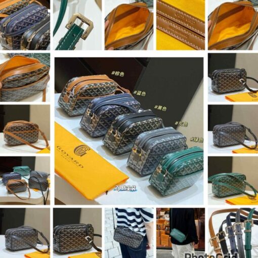 Goyard camera bag