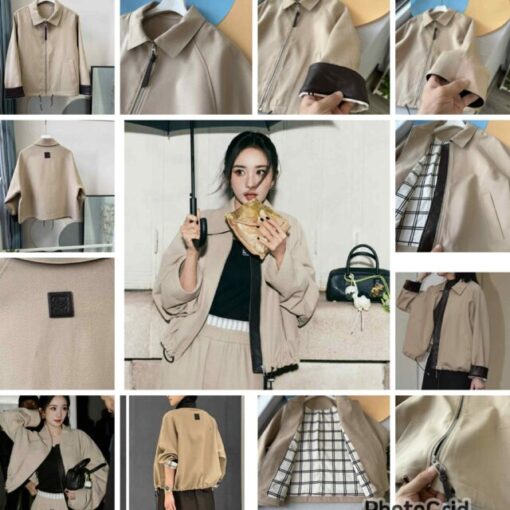 Loewe Leather embellished jacket 