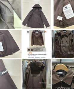 AIGLE Hooded Trench Coat Lsize ( hood removable) 