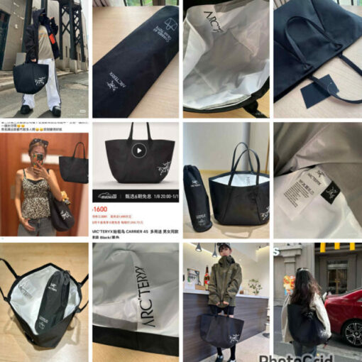 ARC'TERYX CARRIER 45 GEAR TOTE unisex