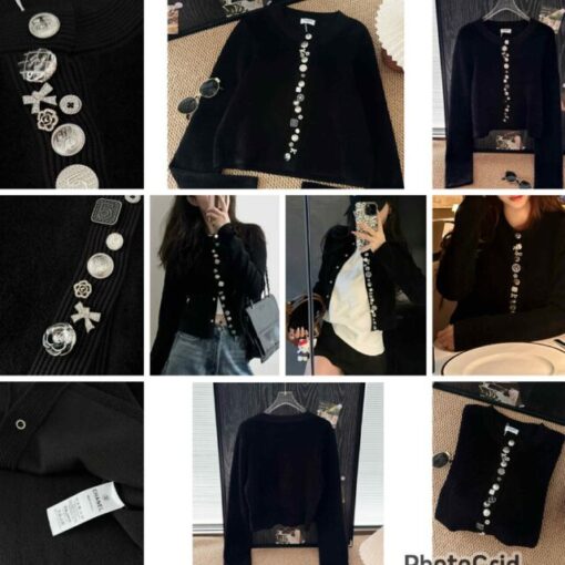 Made in Italy Chanel embellished knit cardigan 高級定制 