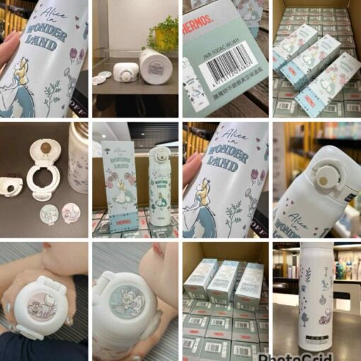 THERMOS  Alice in Wonderland 500ml不鏽鋼保溫杯子
