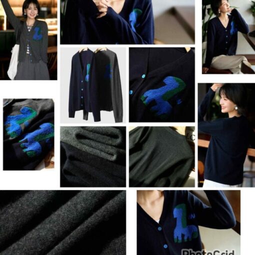 意大利MR Pony cashmere cardigan 