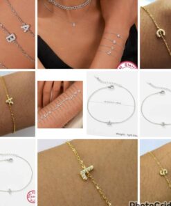 Initial bracelet ( remark initial and colour)