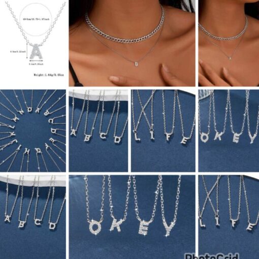 Initial necklace ( rmk initial)
