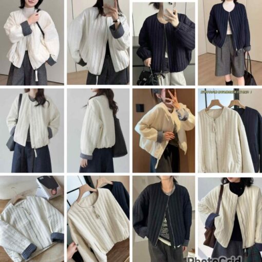 KR quilted coat 