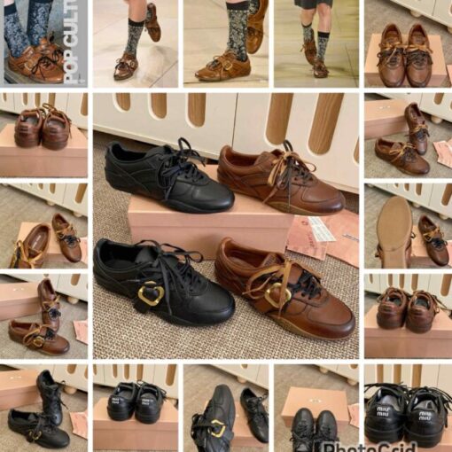 MM 2025SS leather loafers 