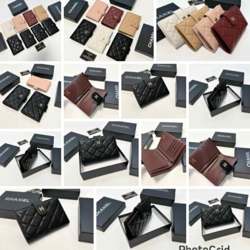 CHA multi functional leather passport case 