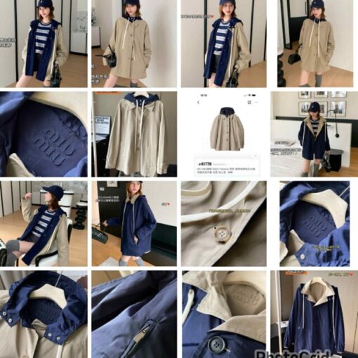MM reversible hooded long outer