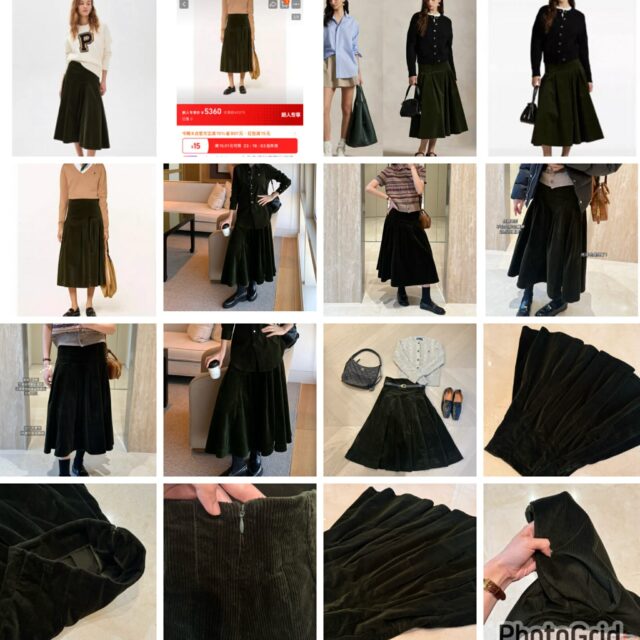 超靚自留 😍Ralph Lauren corduroy velvety skirt