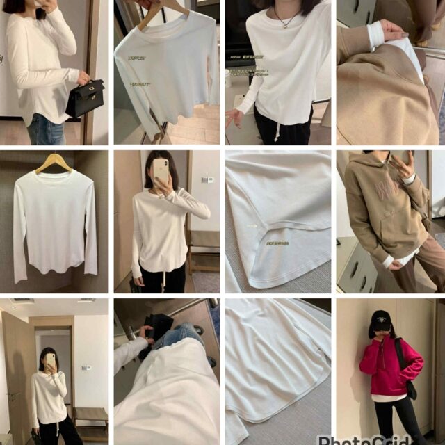 Edition 80細紗彈力棉top ( 必買打底)