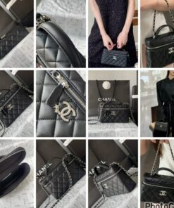 CHANEL 25B LP star logo vanity