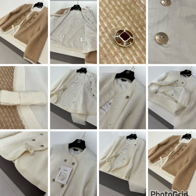 Chanel 25Ncoco neige ribbon mohair blazer + skirt ( 可單買) - Image 2