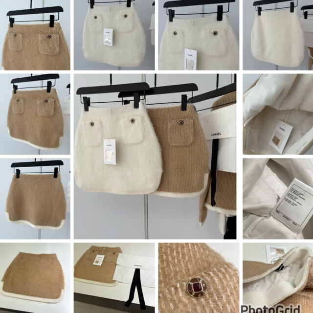 Chanel 25Ncoco neige ribbon mohair blazer + skirt ( 可單買) - Image 3