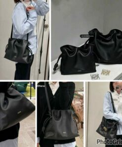 Loewe Flamenco clutch black30