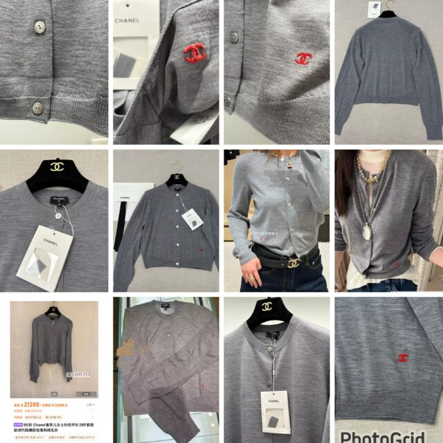 Chanel 26C 春夏coco系列最新品Cashmere silk cardigan