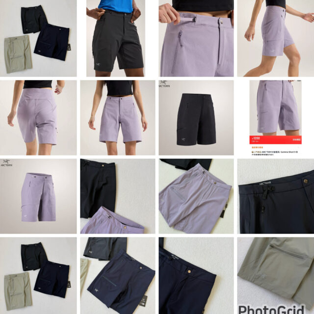 Arcteryx gamma shorts unisex ( rmk colour size gender)