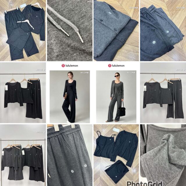 熱賣款:26 新貨 lululemon 長褲+吊帶+外套3件套裝