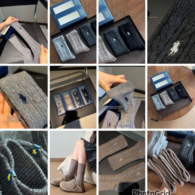 一盒3對Ralph Lauren super stretchy socks unisex (35-44)