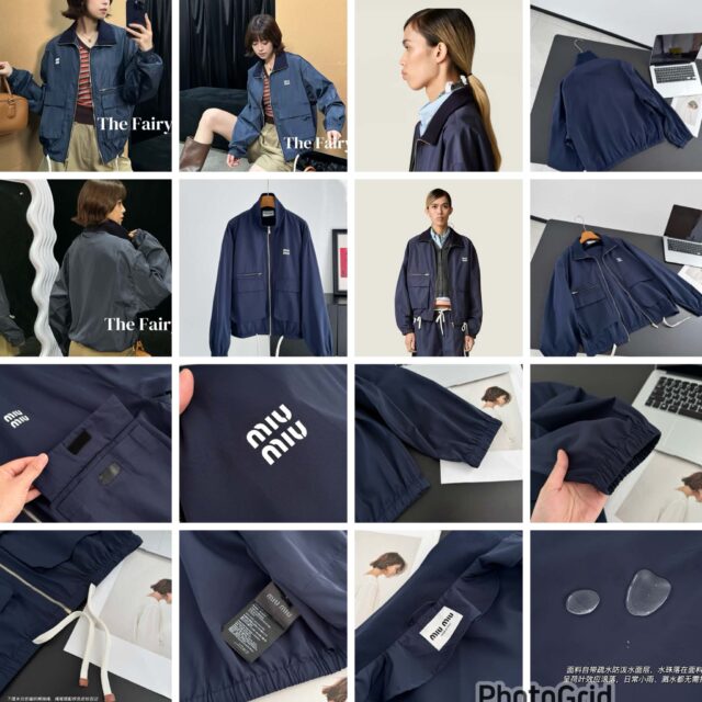 MiuMiu26 water resistant windbreaker