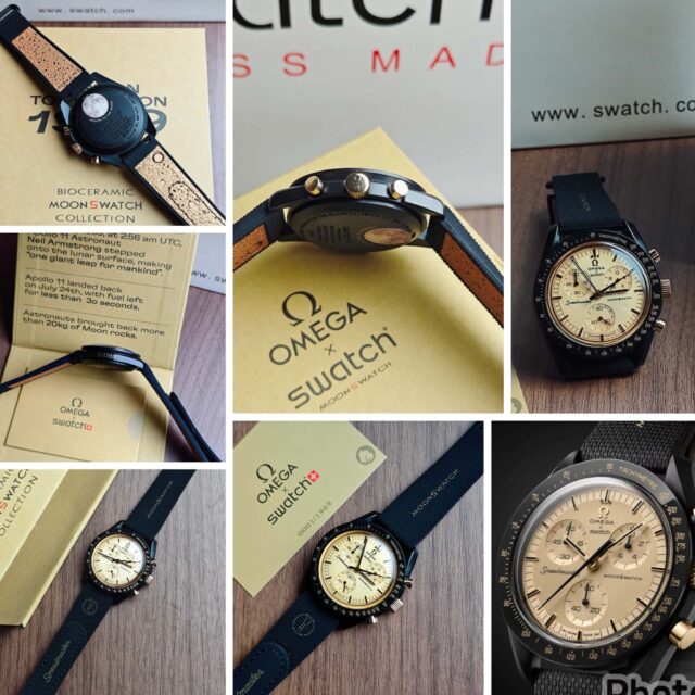 OMEGA x Swatch全新MoonSwatch Moonshine Gold - Image 2